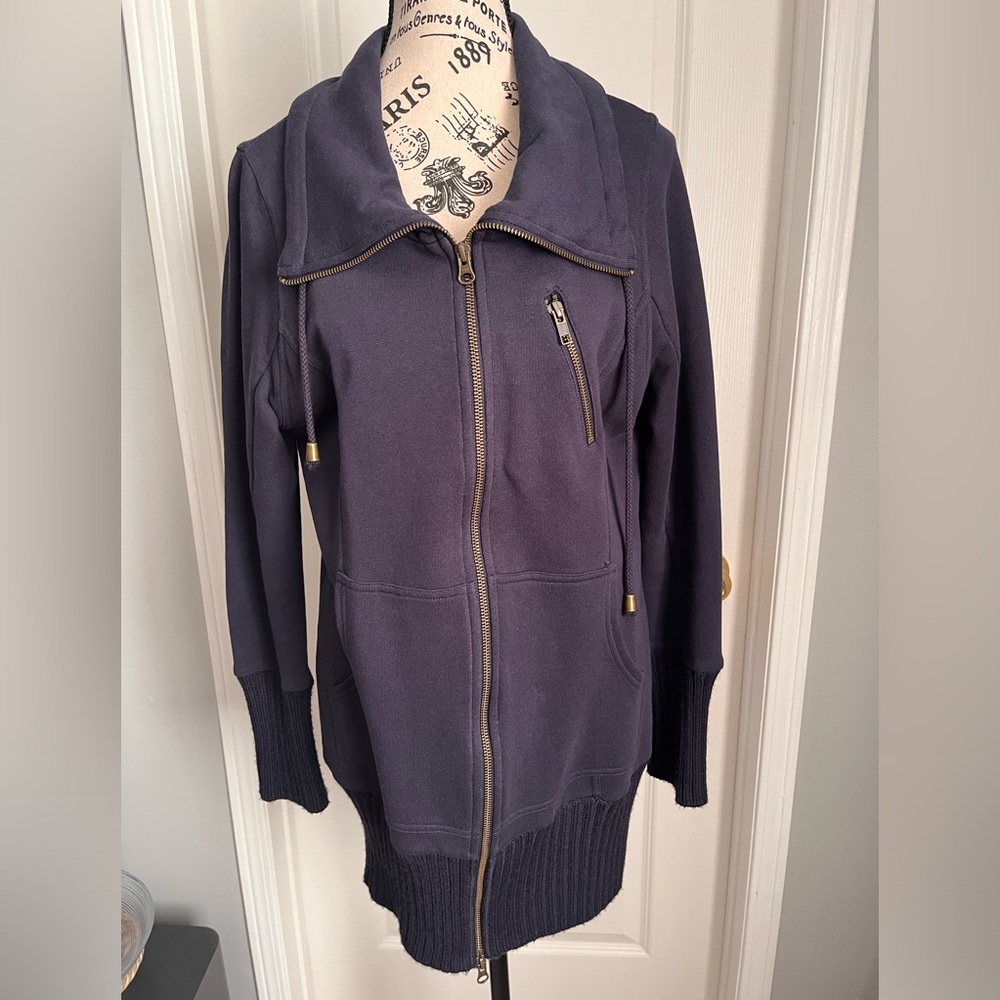 French Connections longer Zip up Cardigan